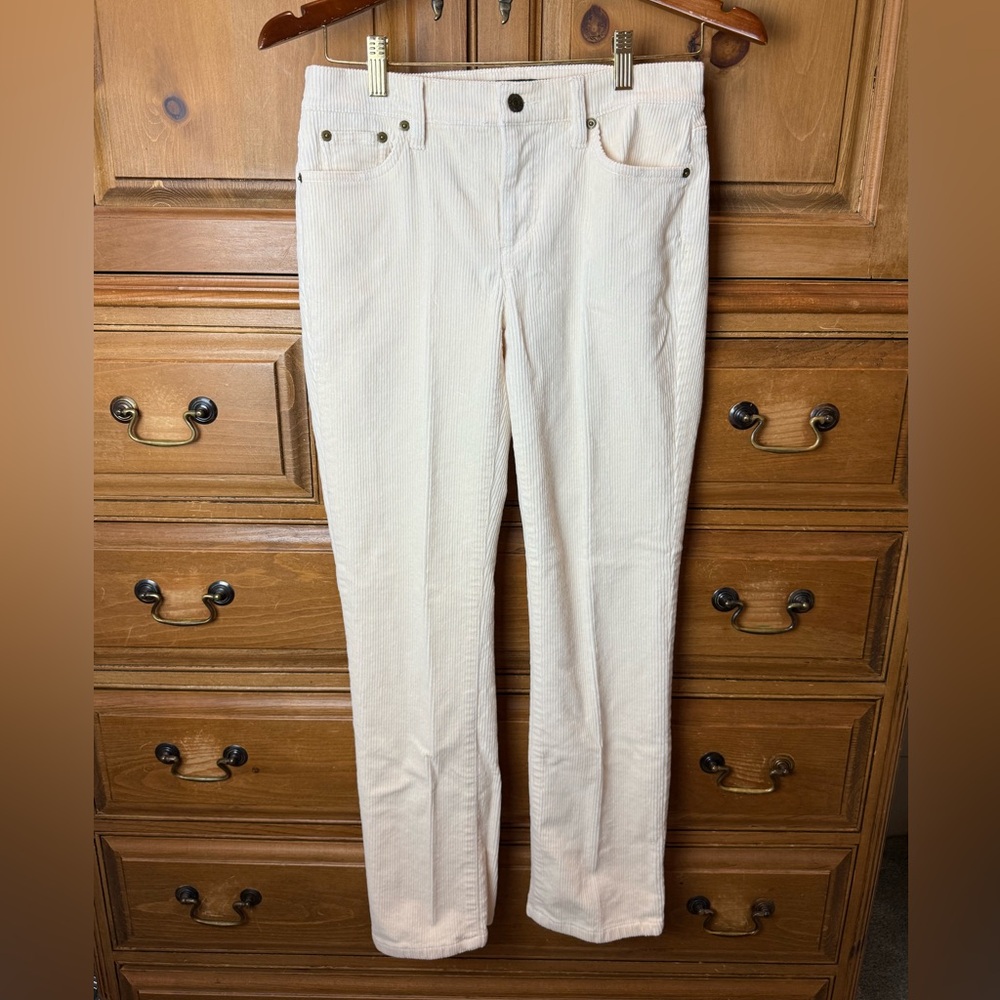 Lauren Ralph Lauren Cream Women's Jeans